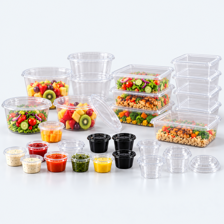 Displa Clear Containers product range