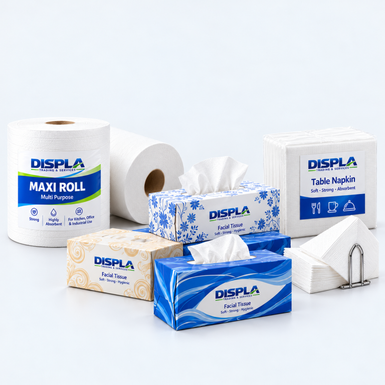 Displa Paper Products product range