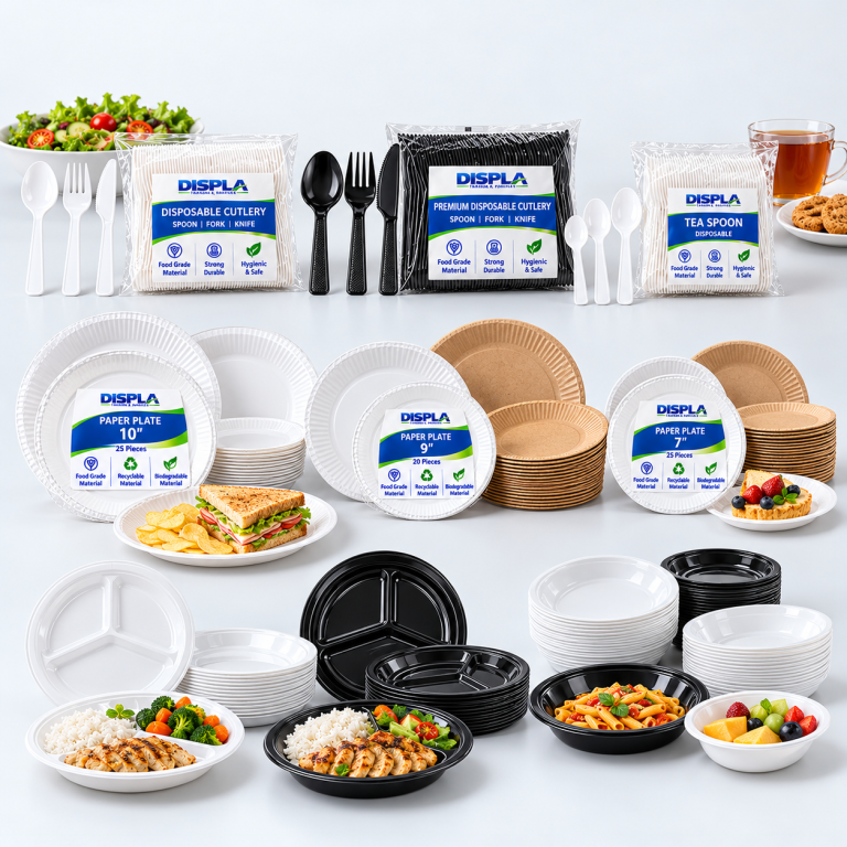 Displa Cutlery Plates product range