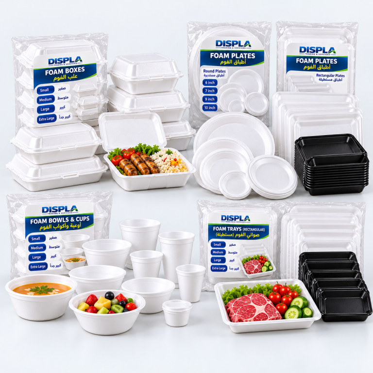 Displa Foam Serving product range