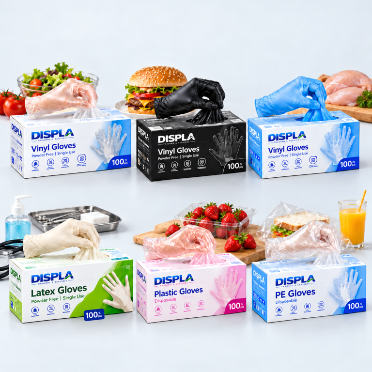 Disposable glove product packs