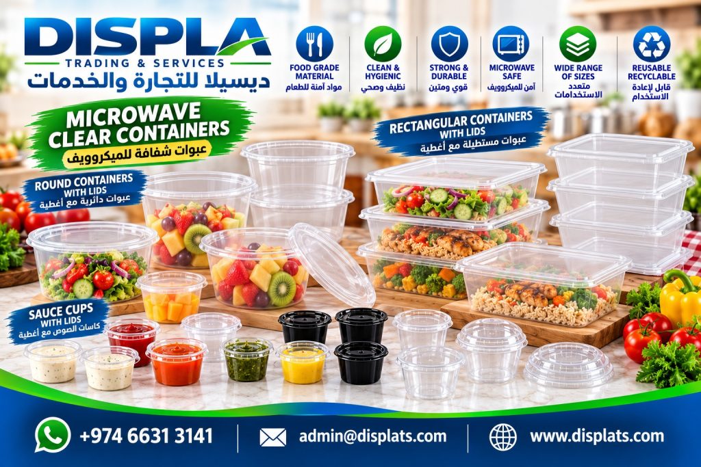 Displa Clear Food Container Range